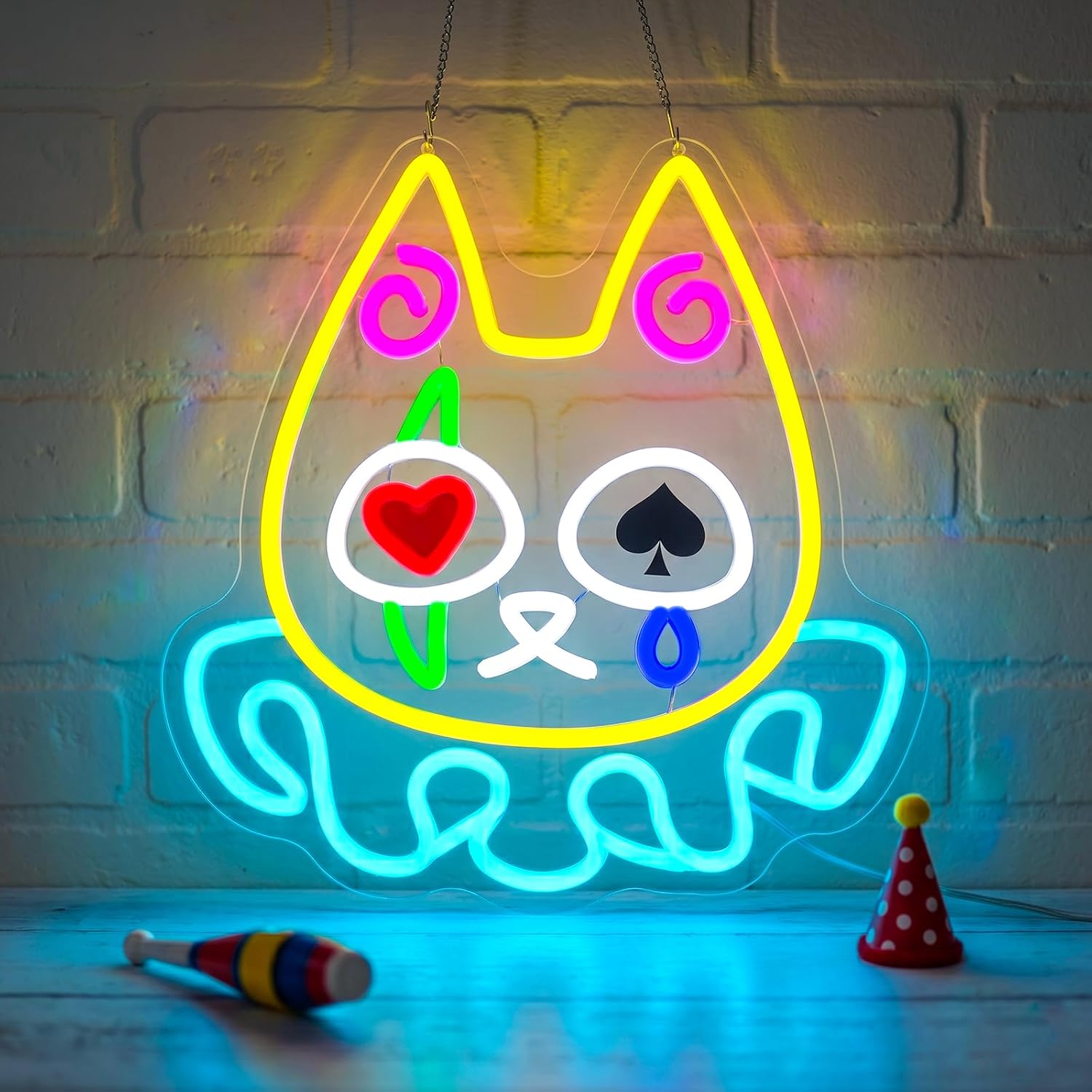 Neon Sign Party - Letrero de neón LED con forma