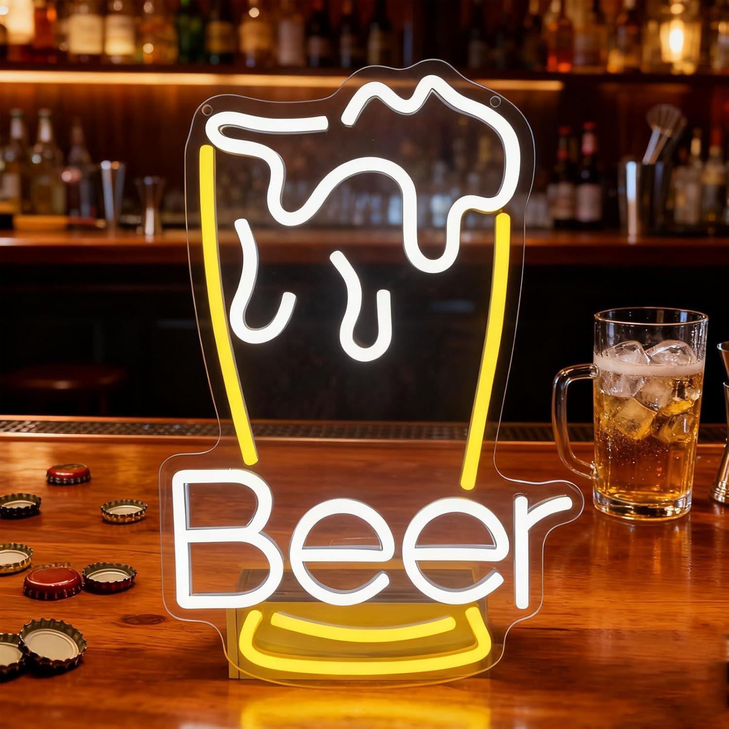 Neon Sign Party - Letrero de neón con forma de