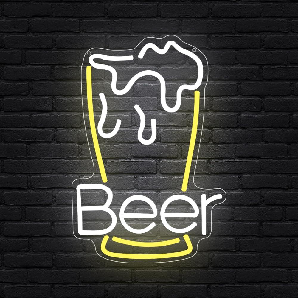 Letrero de neón con forma de b - Neon Sign Party reseña y precio