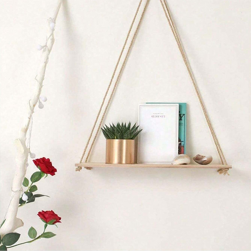 Columpio de madera colgante cu - Flower Wall Panel reseña y precio