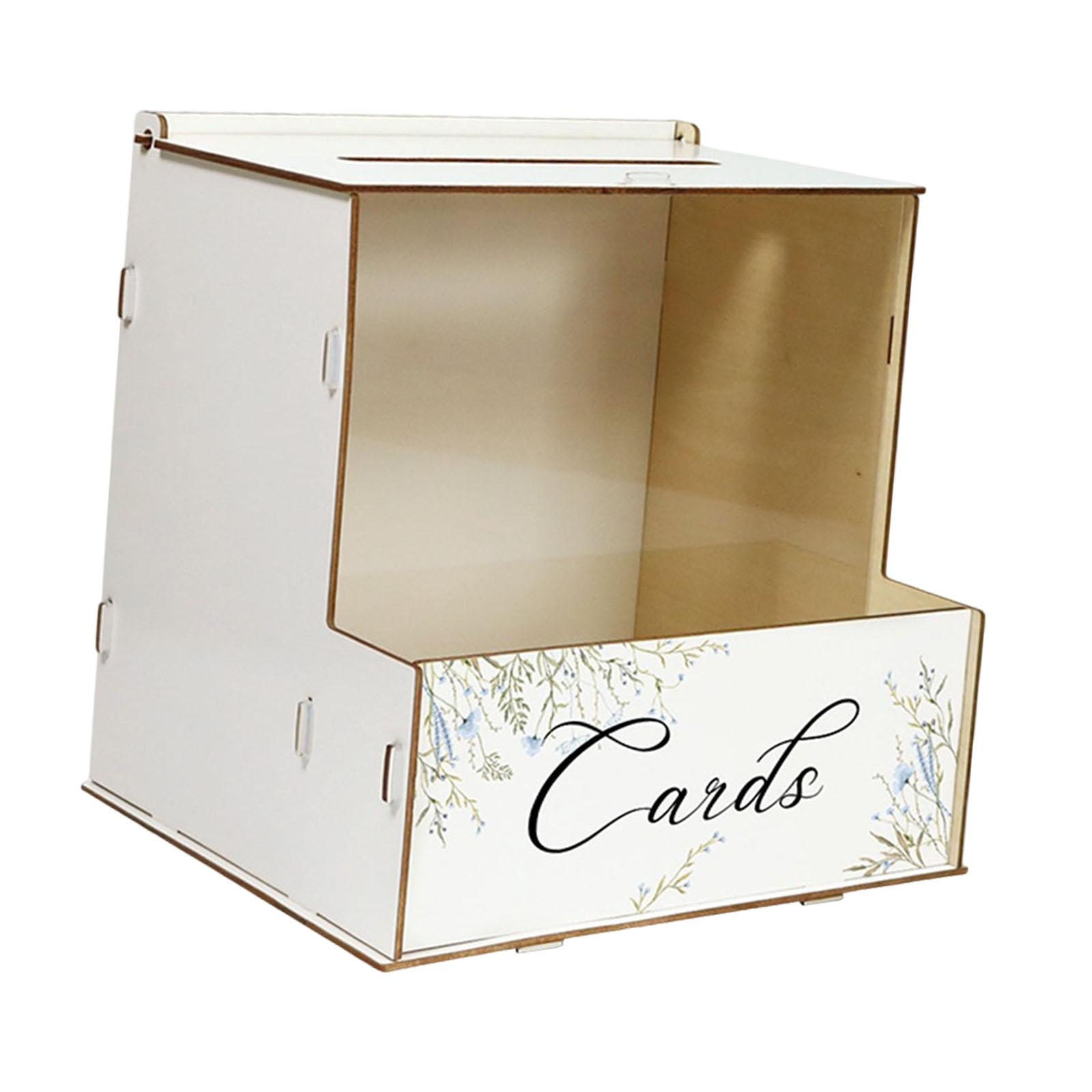 Caja de Tarjetas de Boda Rústi - Event Party Box reseña y precio