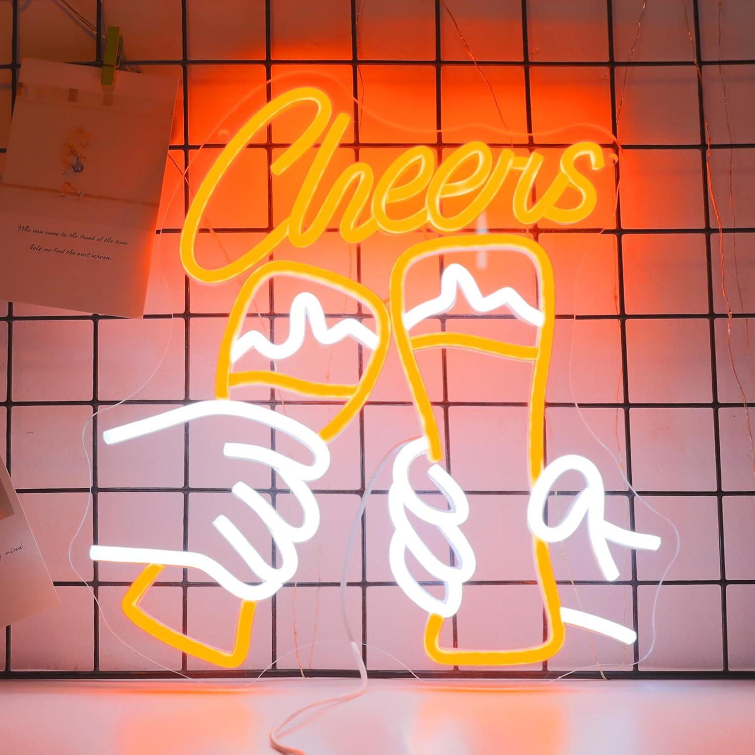 Letrero de neón con forma de c - Neon Sign Party reseña y precio