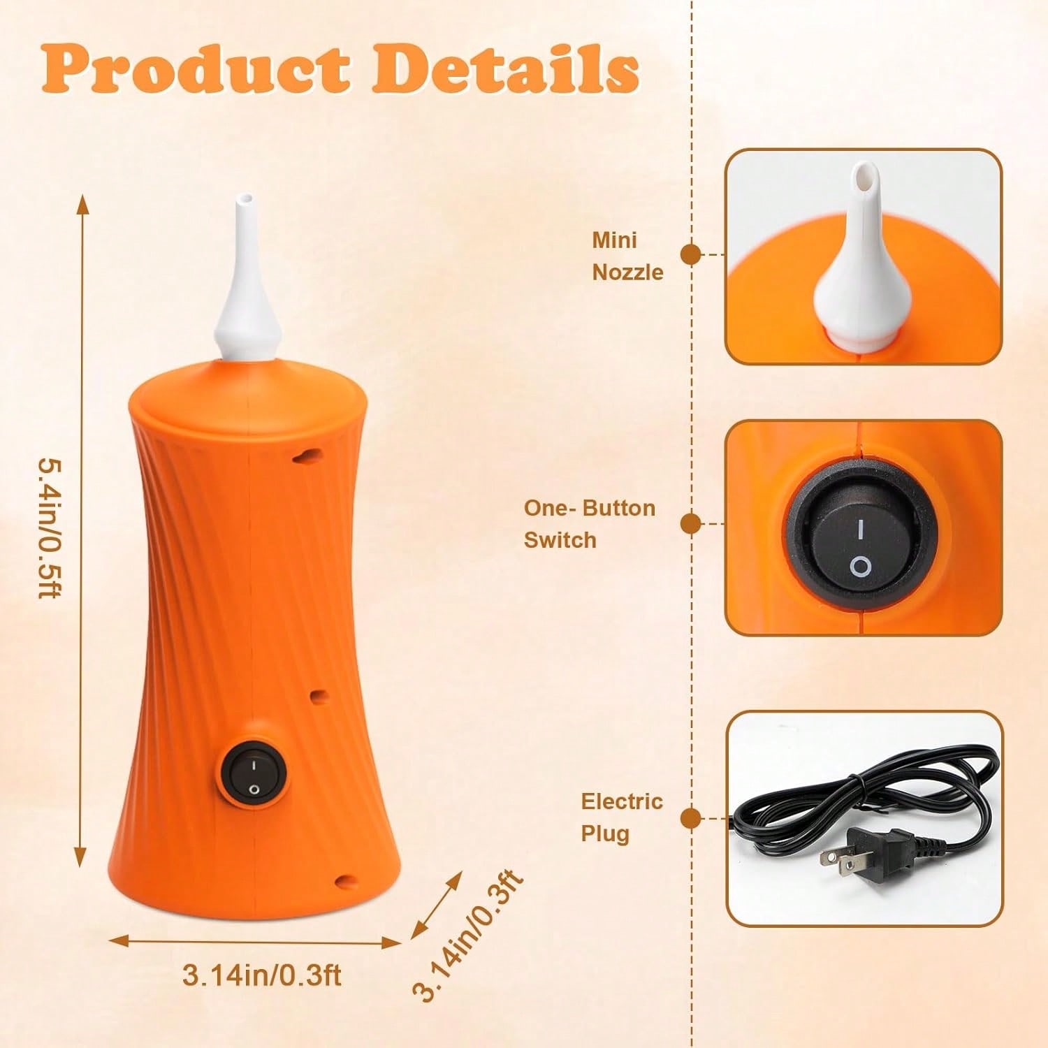 Bomba de aire eléctrica para g - Balloon Pump Hand reseña y precio